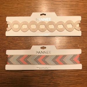 Pannee by Panacea set of two chokers NWT